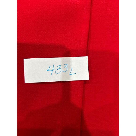 Vintage Miss Dorby Petite Red Short Sleeve Button Down Collared Dress SZ 10 P - Picture 8 of 9